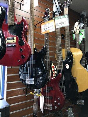 Cool looking electric guitars