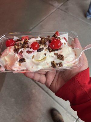 Andy's banana split!!