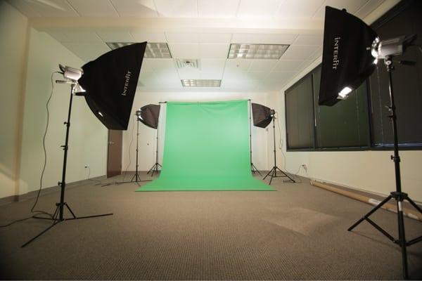 Green screen studio at McCarthy Blvd in #Milpitas at #csharpvideo