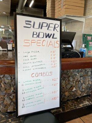 Super Bowl special