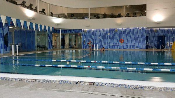 Indoor Aquatic Center Lap Pool & Current Channel