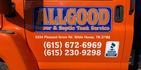 Allgood Sewer and Septic Tank Service