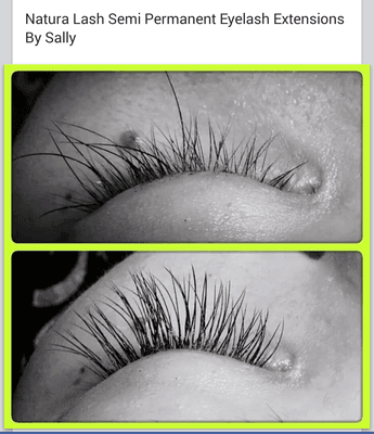 Certified Semi-permanent lash extentions