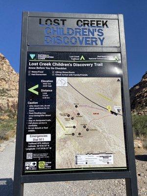 Lost Creek -  Children's Discovery Trail