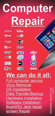 Computer repair at 119 Boston Turnpike, Shresbury, MA 01545