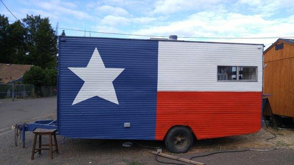 Our amazing Vintage concession trailer!