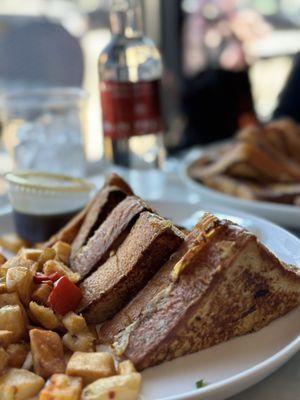 French Toast w/ side of potatoes