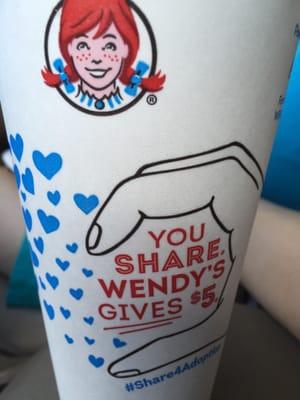 #Share4Adoption for details go to  Wendys.com/adoption