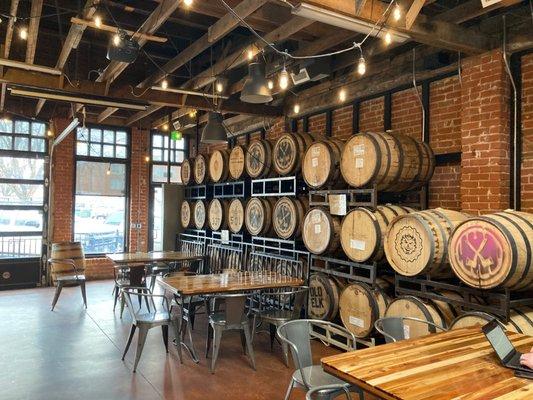 Barrel room