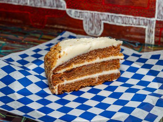 Try our daily carrot cake!