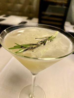 Rosemary Sage Verde - Beefeater gin, rosemary & sage simple syrup, lime.