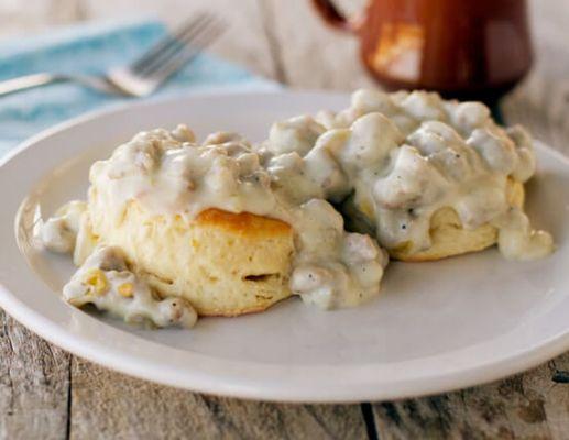 Biscuits and Sausage Gravy