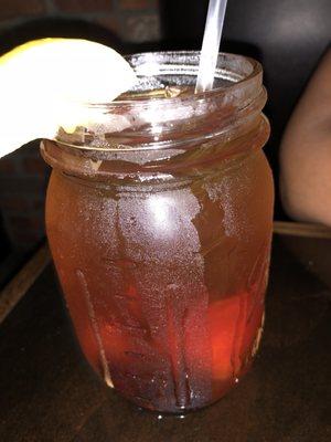 A true glass of Fruit Tea