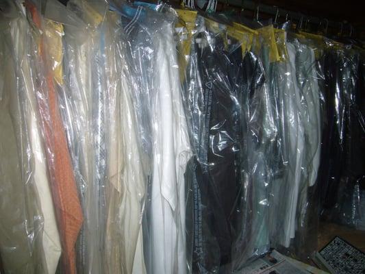 Dry cleaning