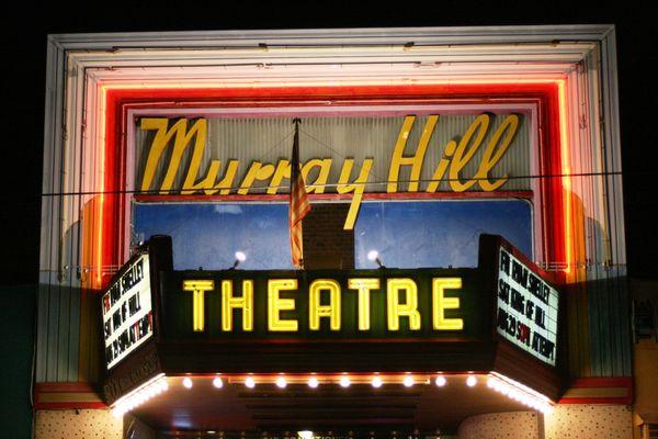 Marquee at night