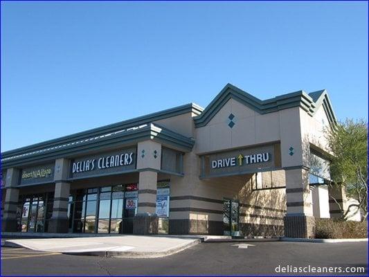 The front of the store, showing the convenient drive thru.