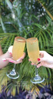 Apple Cider Mimosa