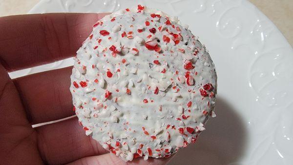 Peppermint cookie: Available near Thanksgiving/Christmas; This was great, loved the crushed peppermint candy on top!