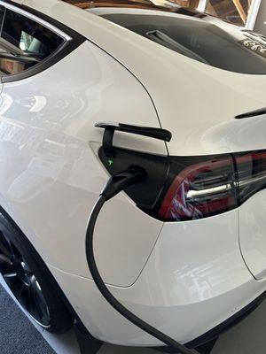 Tesla wall charger