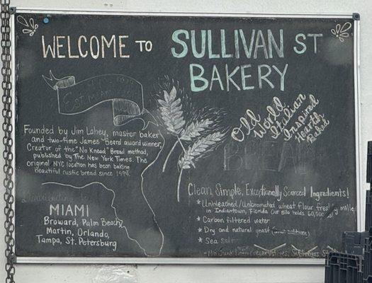 Sullivan Street Bakery Miami