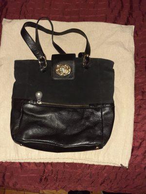 Cleaned and repaired purse