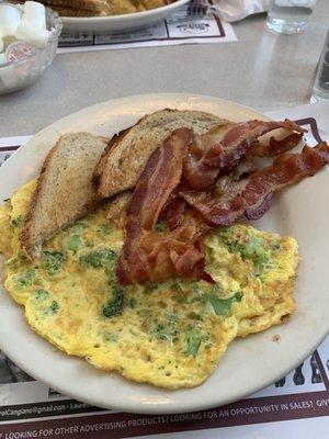 Broccoli omelet