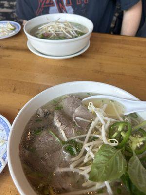 Pho with brisket