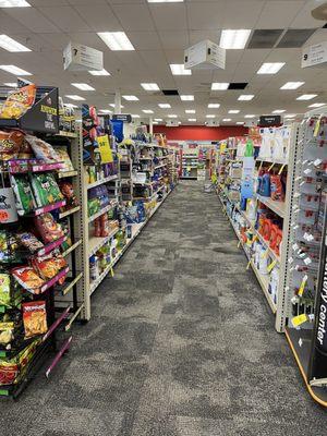 Clean aisles