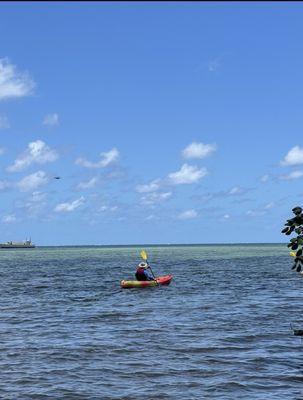 Beautiful day to kayak!