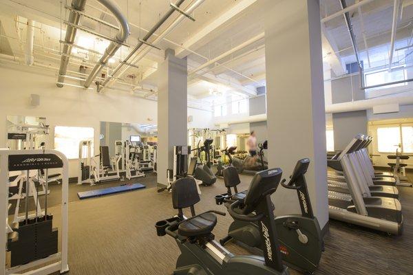 24-hour state-of-the-art fitness center