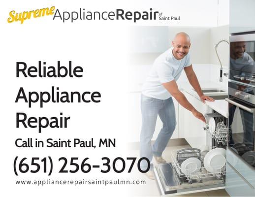 Reliable Appliance Repair
 http://www.appliancerepairsaintpaulmn.com