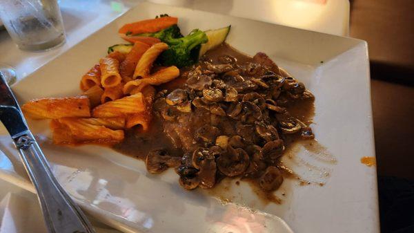 Veal marsala.