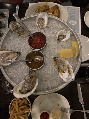 Raw Oysters on the Half Shell