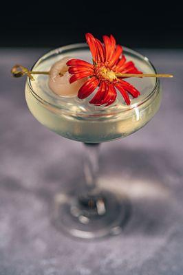 Lychee Martini created by the one and only Grace .