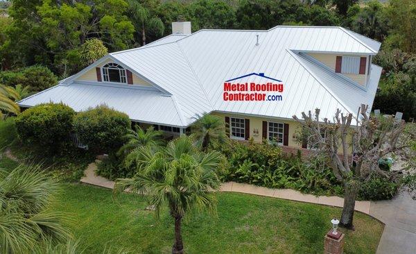 Get a Free Metal Roof Quote in Melbourne, FL. You can also call for a Free Aluminum Roof Quote in Melbourne if you live on the beach.