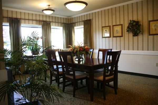 Private Dining Room Prestige Senior Living Auburn Meadows