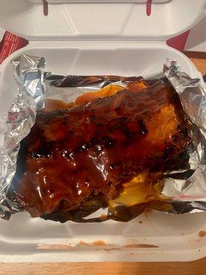 1/2 rack of ribs