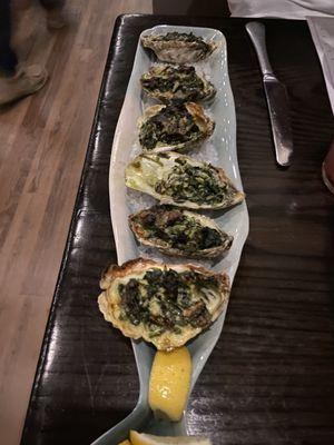 Oysters Rockefeller