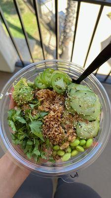 Medium bowl with white rice