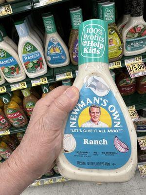 The only brand of Ranch Dressing that my Grandson will use as a Veggie Dip.