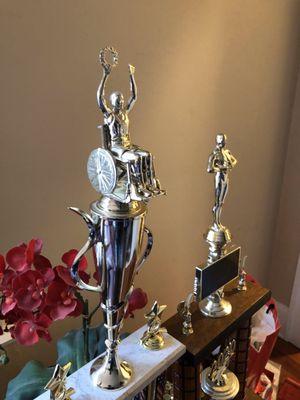 Thanks for the support for our chili cookoff The DD Adults at Art Outside the Lines will love these trophies