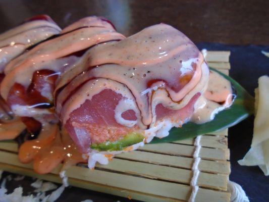 Coffin sushi roll.