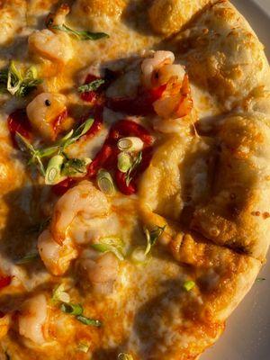 Thai Shrimp Pizza