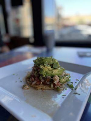 Fish Ceviche Tostada