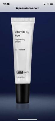 The latest from PCA perfect for brightening that under the eye area and moisturize as well!