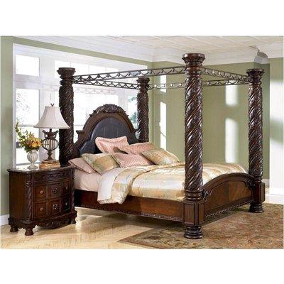 canaopy luxary victorian style bedroom set king queen available