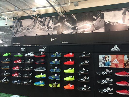 Cleat selection