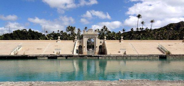 The swim basin back in its day! Not my photo.