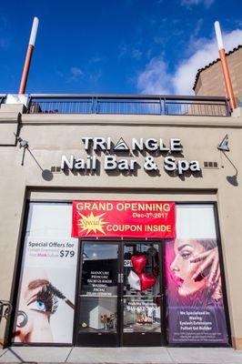 Come in for mani & pedi @The Triangle