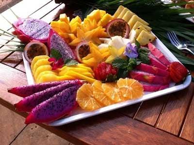 Local, Tropical Fruit Platter